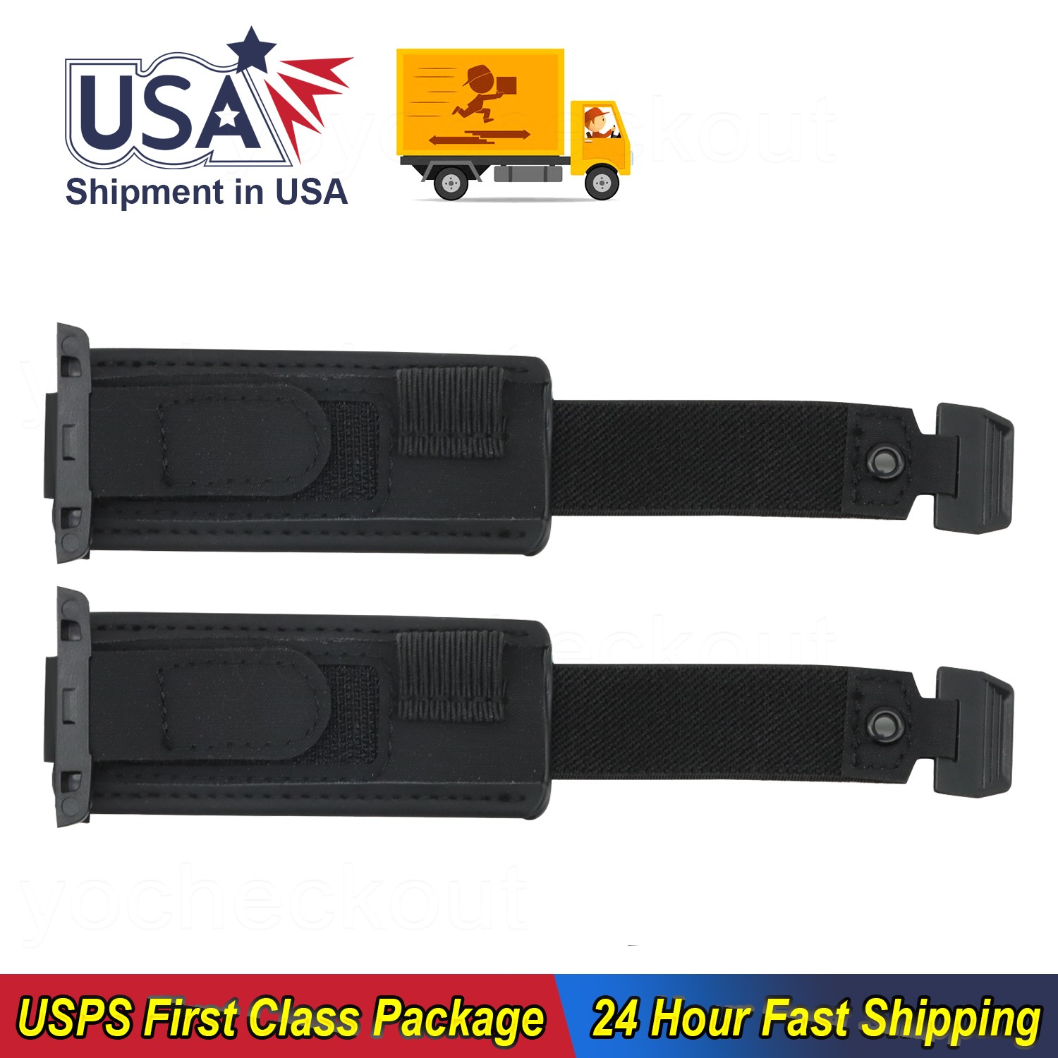 2Pcs Hand Strap for Motorola Symbol TC70 TC75 TC72 TC77 TC70X TC75X (No Stylus)