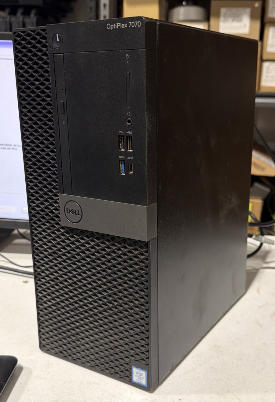 Dell OptiPlex 7070 MT Intel Core i5-9500 3.0GHz 8GB DDR4 RAM - NO SSD / OS