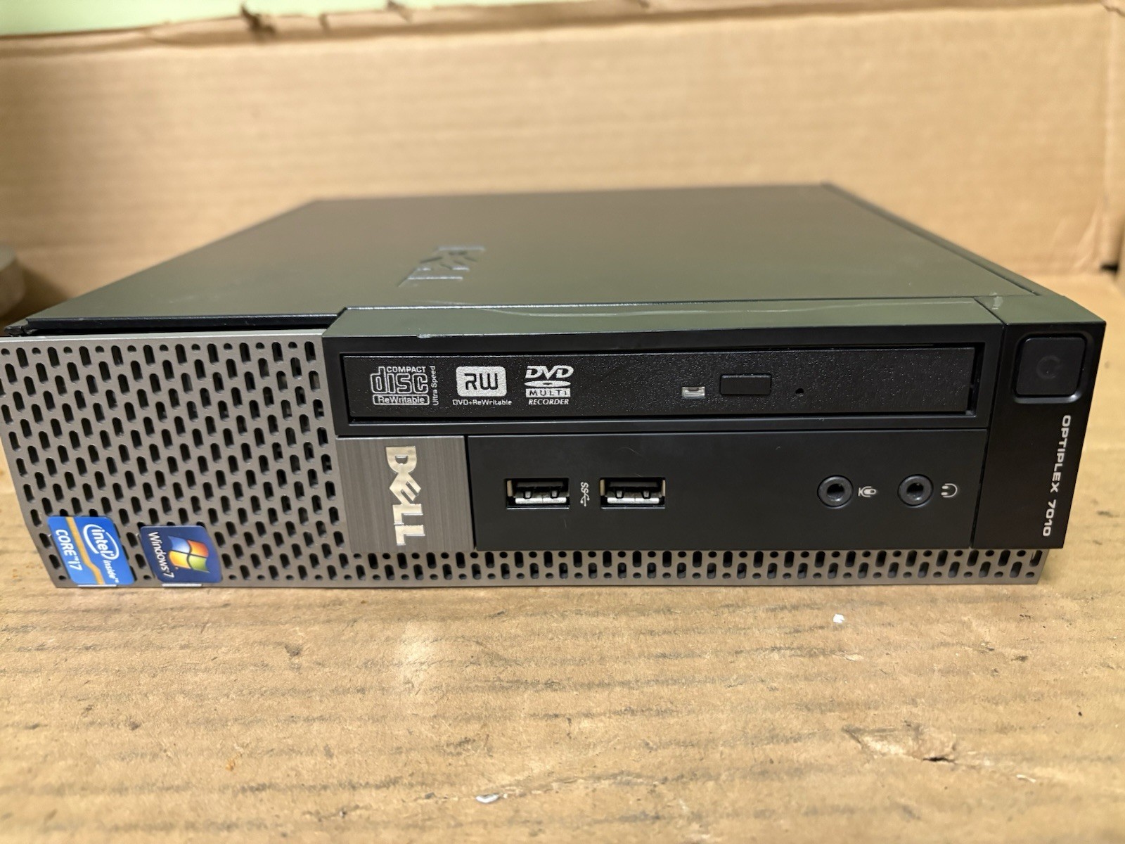 Dell Optiplex 7010 i7-3770S 3.10GHz 8GB RAM 250GB HD Desktop Computer PC