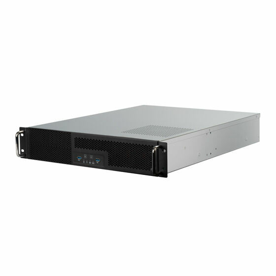 Silverstone RM23-502 2U Dual 5.25inch Bay ATX Rackmount Chasis
