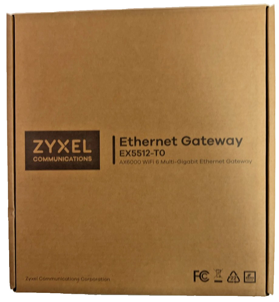 Brand New Zyxel EX5512-T0 AX6000 WiFi 6 Multi-Gigabit Wireless Gateway NIB