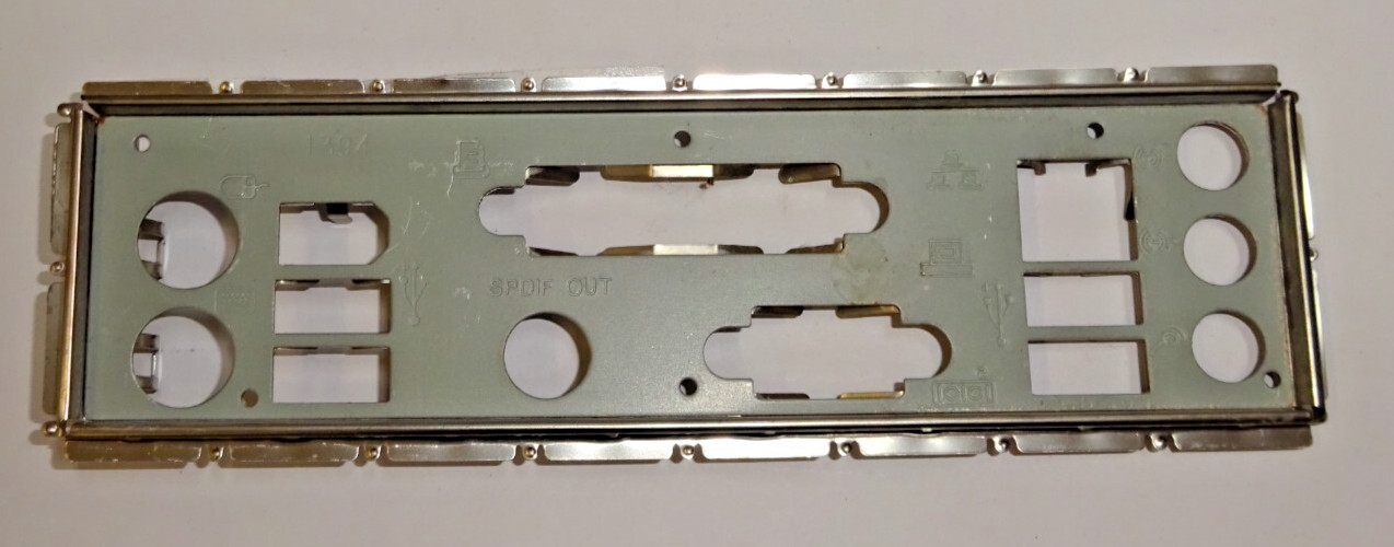 GIGABYTE BEZEL FOR GA-8SGXP P4 Titanium BACKPLATE #BL632