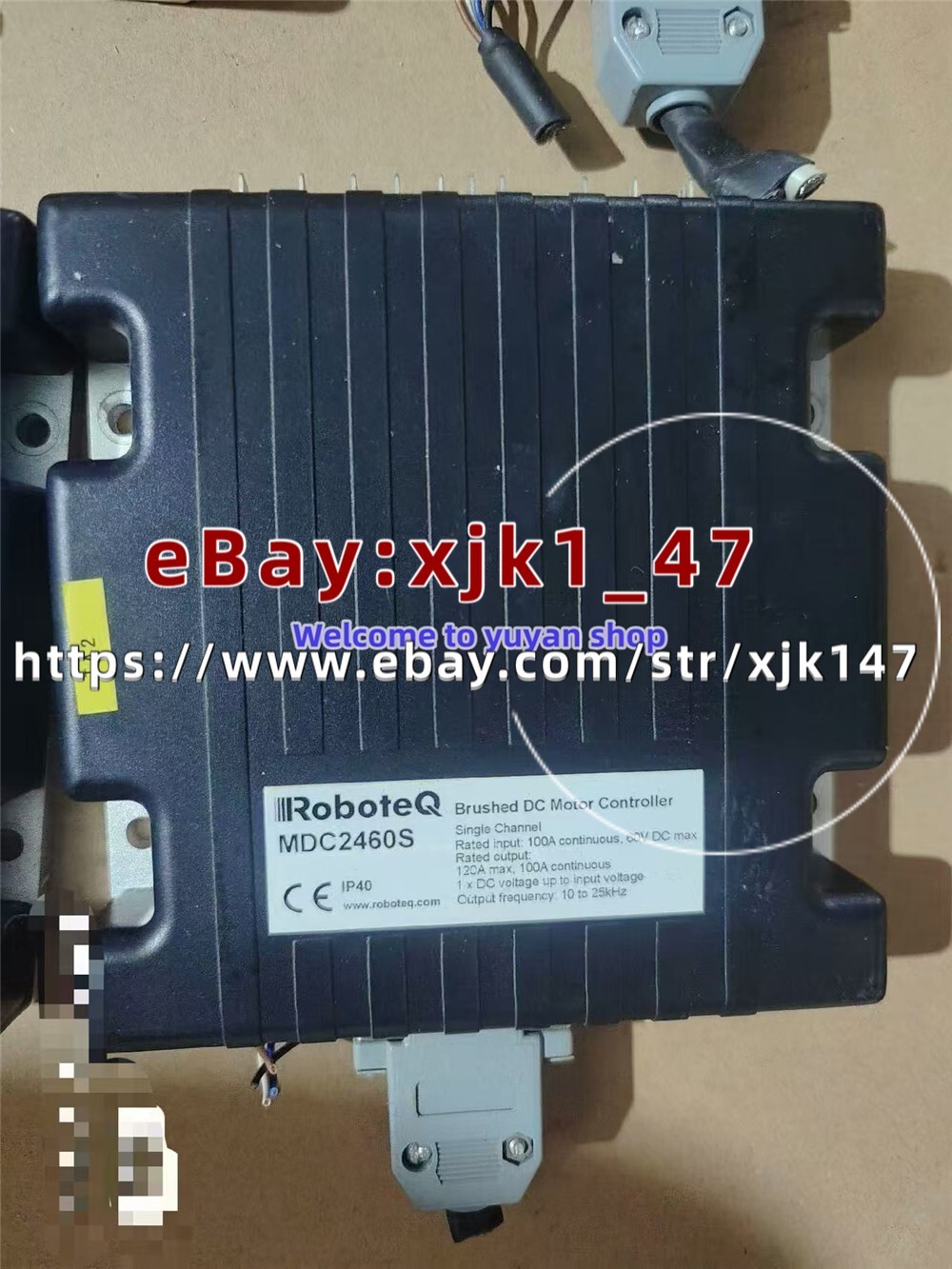 1pc USED RoboteQ MDC2460S Motor Controller Via UPS or FedEX