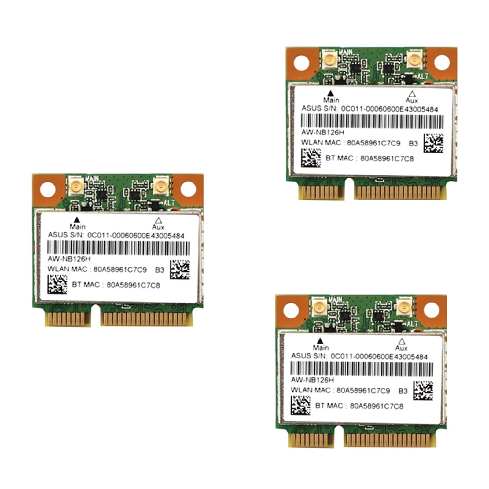 1X(3X New for AzureWave AW-NB097H AW-NB100H AW-NB126H AR3012 AR5B225 H8678