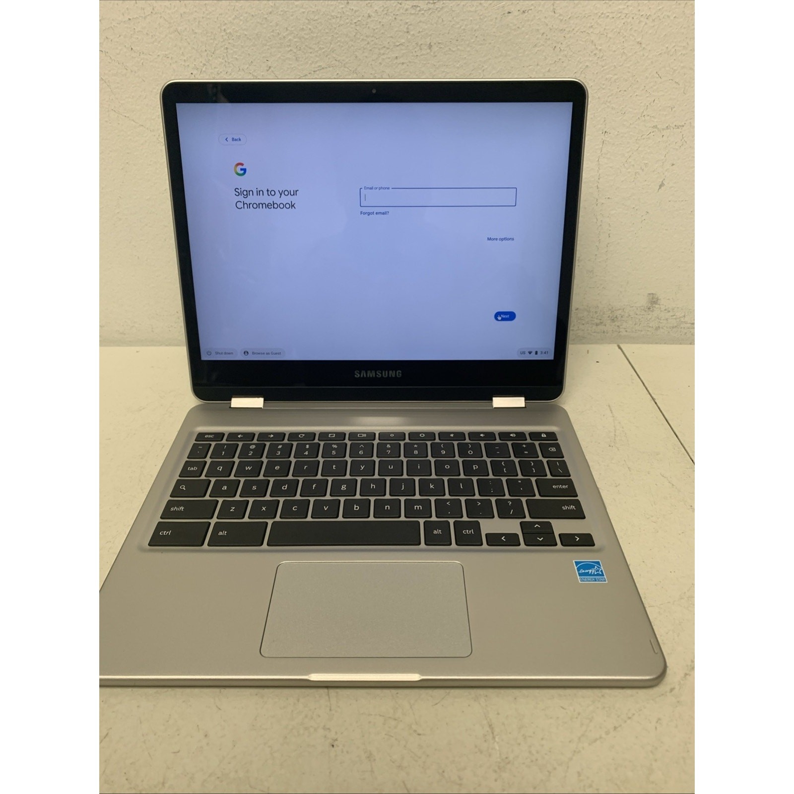 Samsung Chromebook XE513C24 Rockchip RK3399 1.51GHz 4GB RAM 32GB eMMC Touch