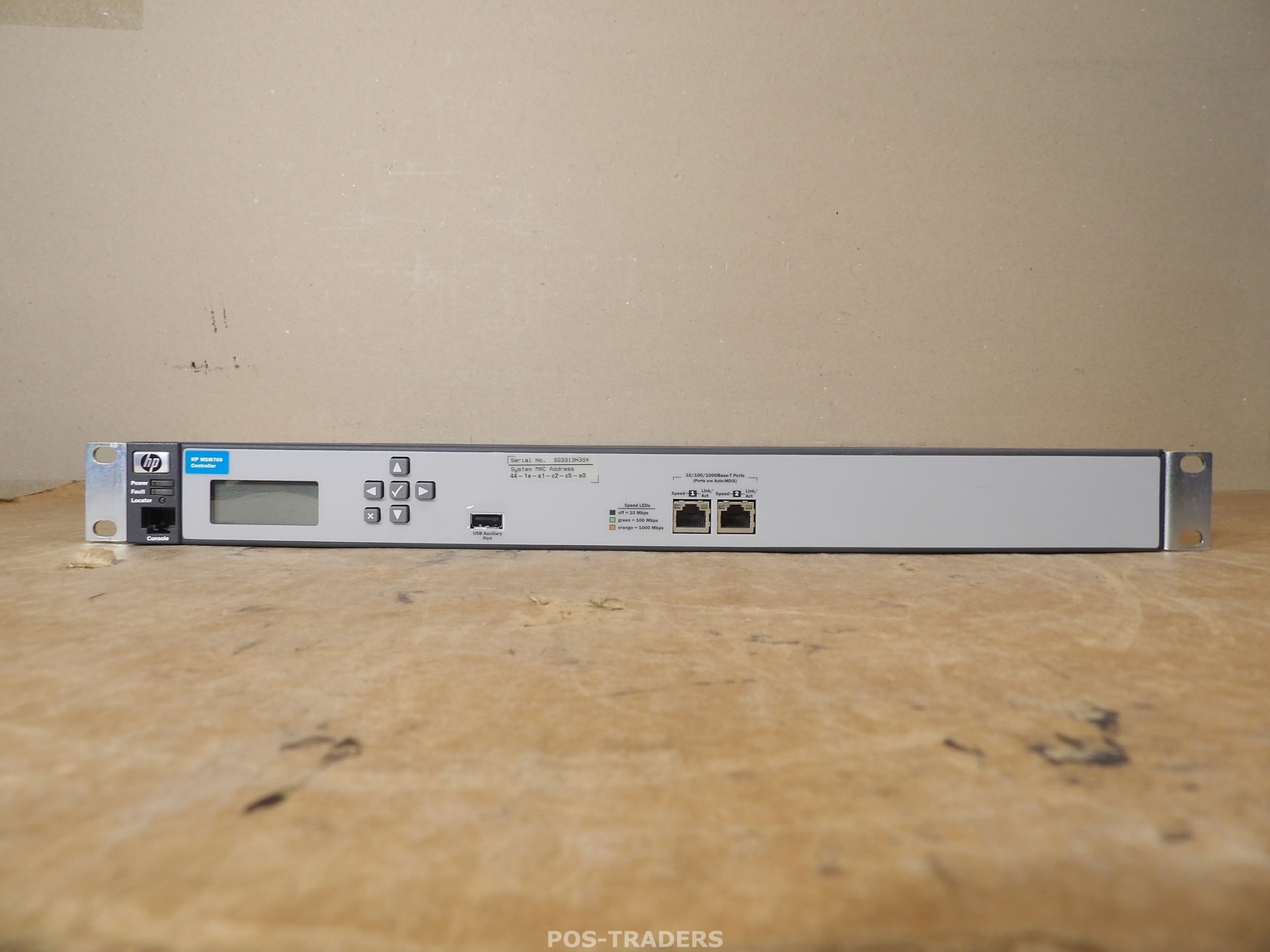 HP MSM760 2-Port Gigabit Network Access Mobility Controller RSVLC-0603 / Incl RM