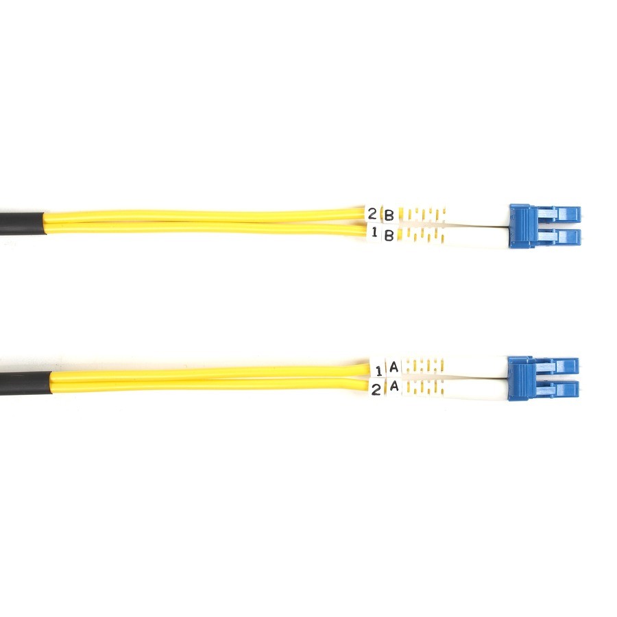 Black Box 9.84FT Single-Mode Value Line Patch Cable- LC-LC - M-M-Yellow