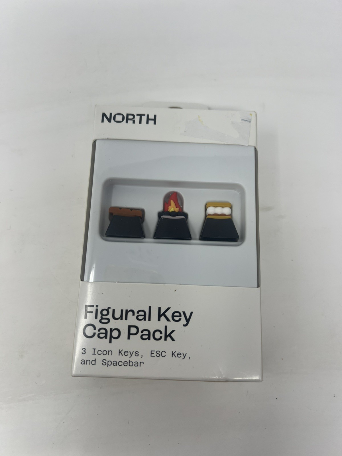 New North Figural Key Cap S'more Theme ~Pack Of 5~ 3 Icon Keys, ESC Key & Space