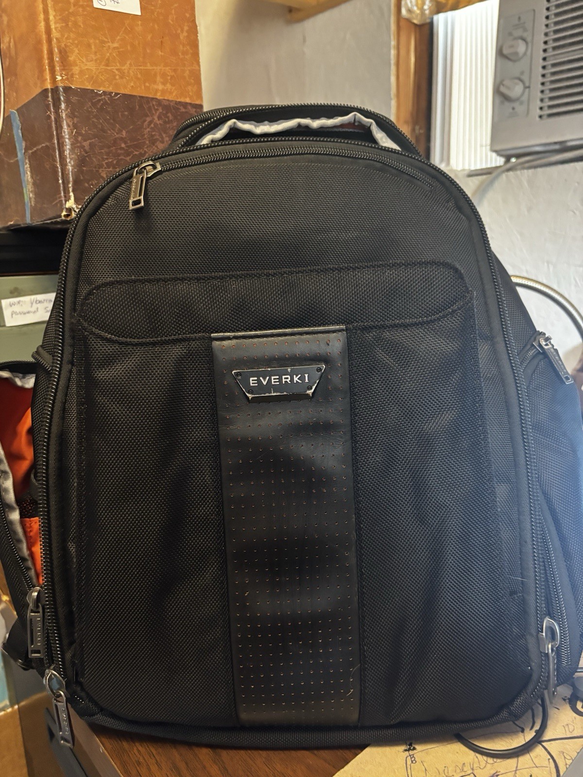 EVERKI VERSE LAPTON BLACK BACKPACK TITAN EKP127 NYLON LARGE