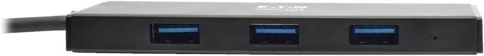 TRIPP-LITE 4-Port Portable Slim USB 3.0 Super Speed Hub w/Built In Cable