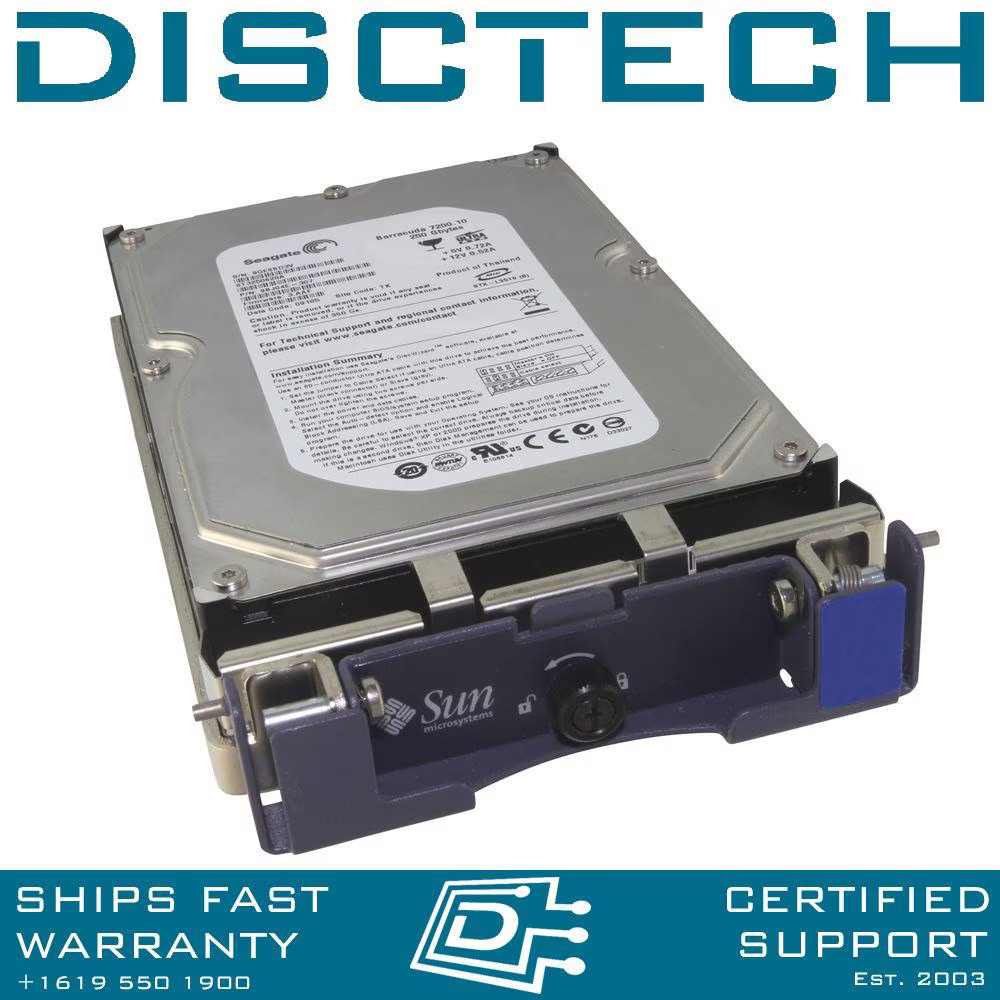 Sun 3rd Party Compatible XTASC1NC146G10K SCSI Hard Drives