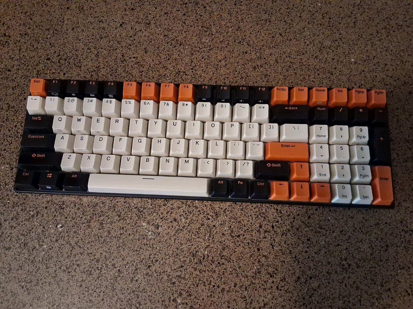 RK Royal Kludge RK100 Mechanical Keyboard USB QWERTY English PC Laptop