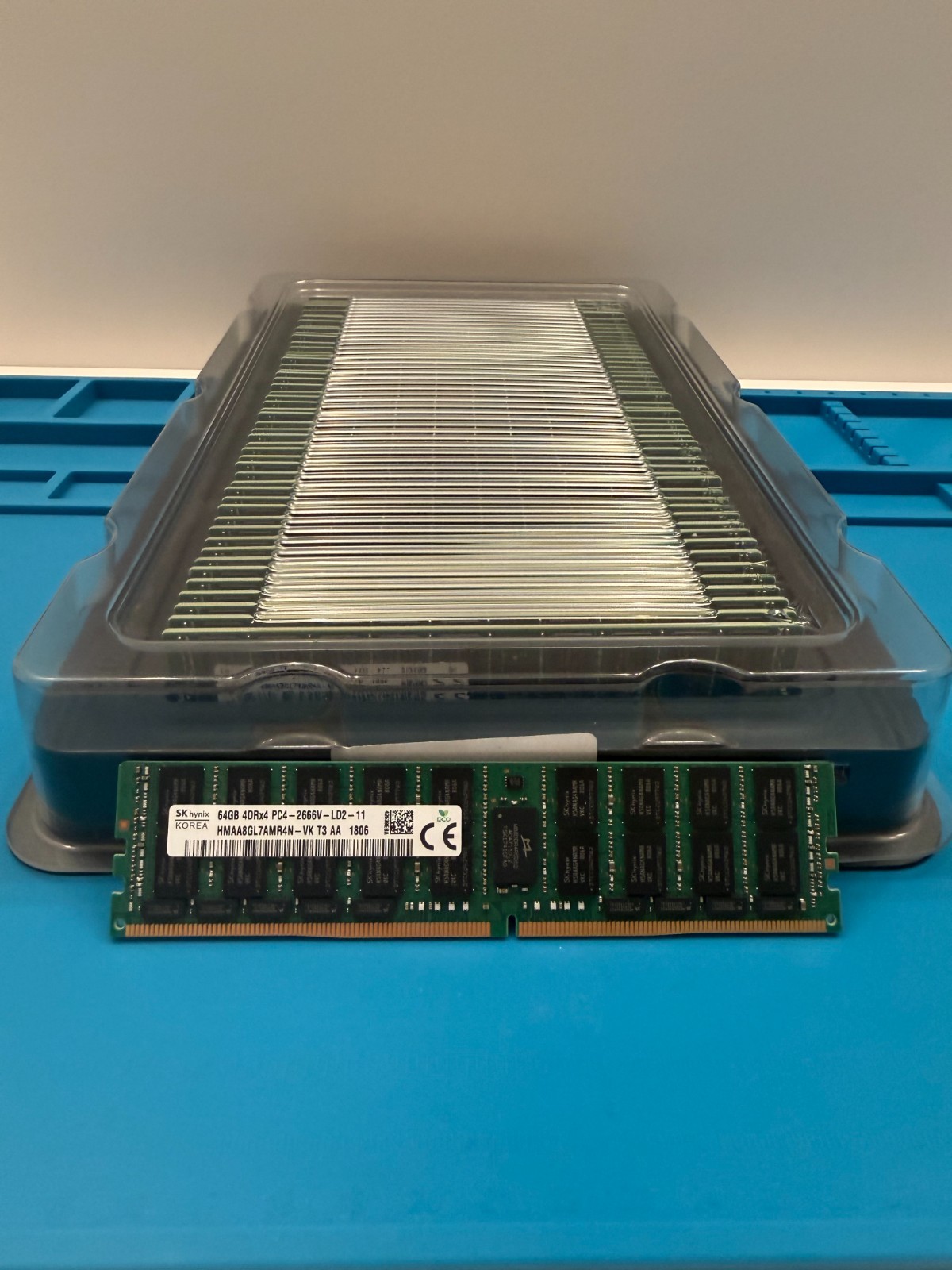 64GB Hynix HMAA8GL7AMR4N-VK DDR4-2666 PC4-21300 4Rx4 ECC LRDIMM RAM Server Memor