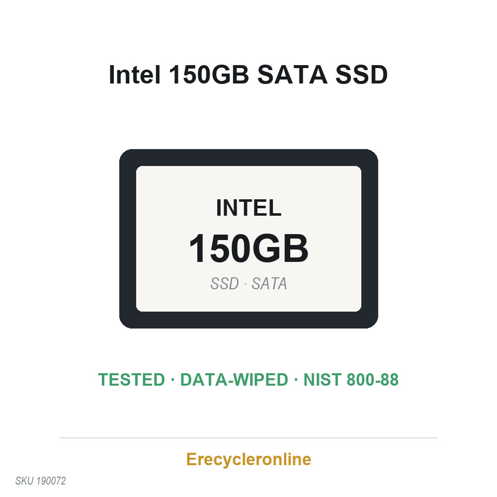 Intel 150GB 2.5" SATA SSD SSDSC2BB150G7