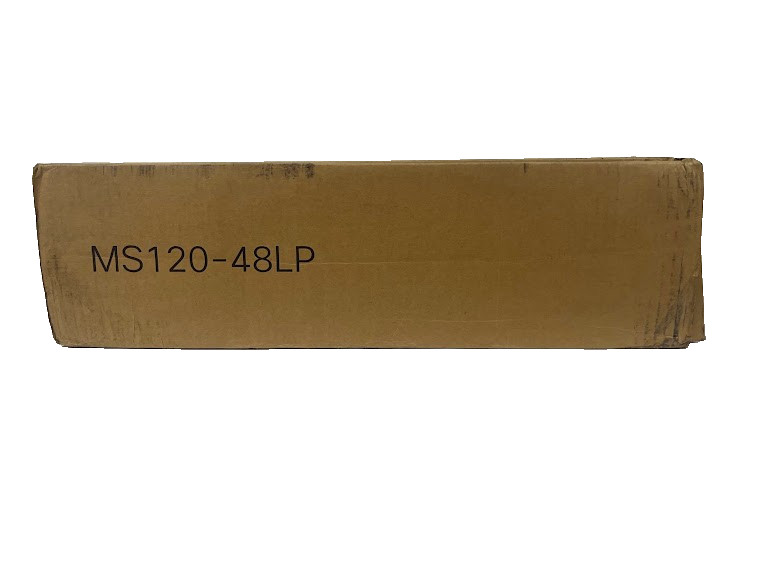 Cisco Meraki MS120-48LP 48-Port GbE PoE+ Switch 370W 4x 1G SFP NOB New Open Box