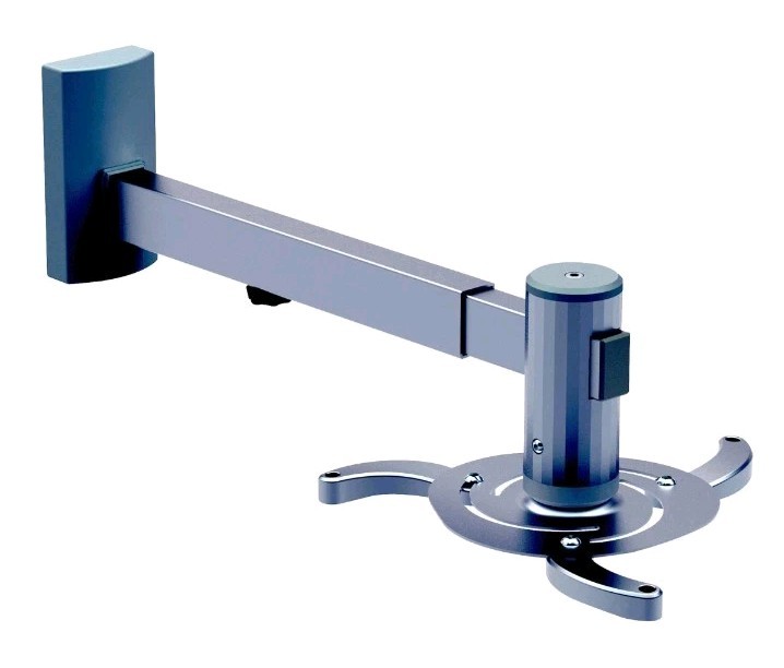 TygerClaw Universal Wall Mount for Projector - Gray Gray