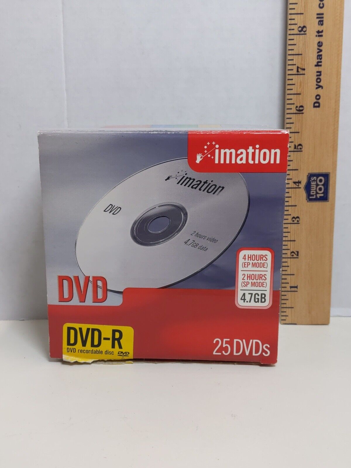 Imation DVD-R 25 DVDs 4.7 GB Recordable Disc