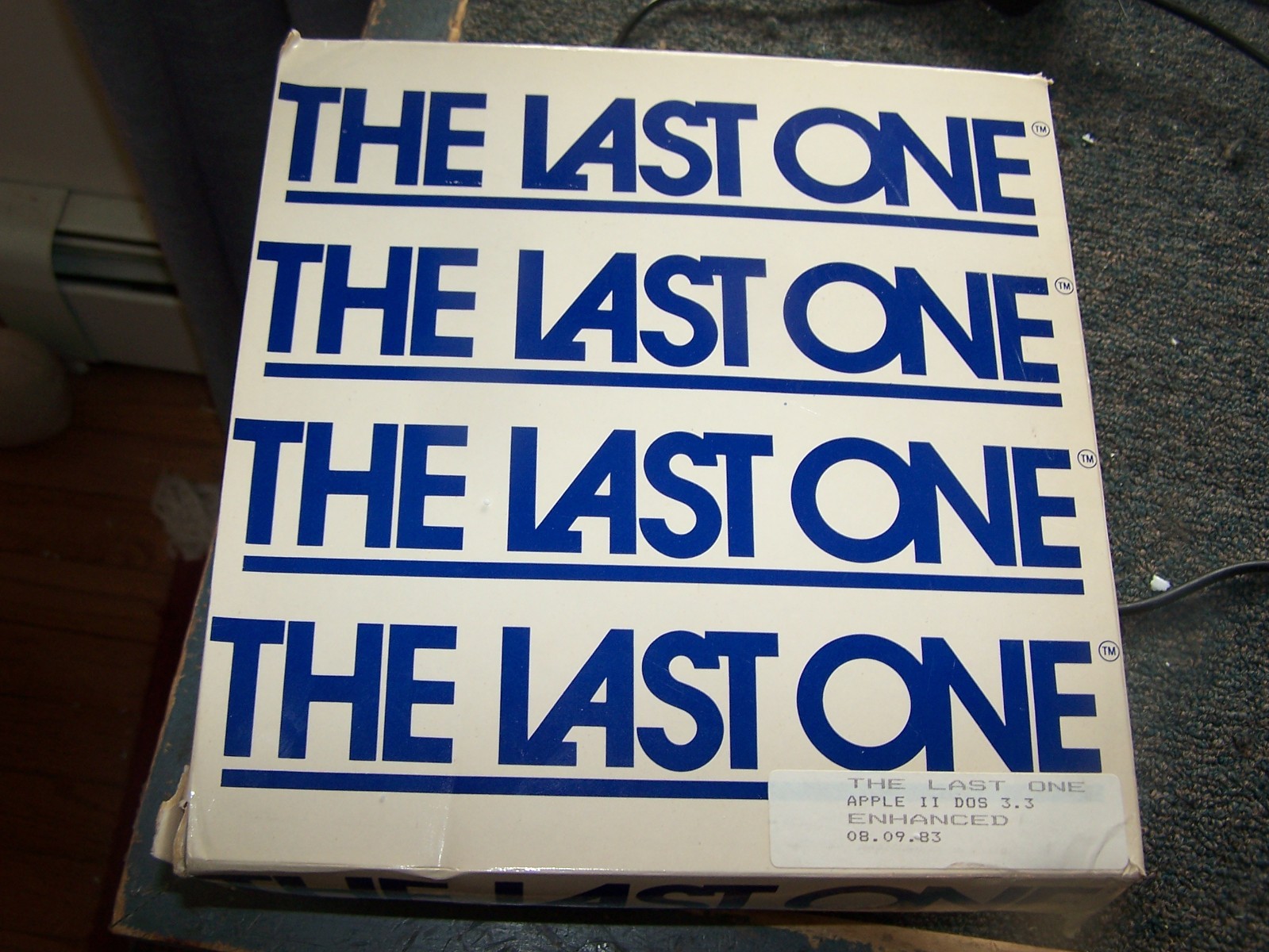 Vintage The Last One Apple II DOS 3.3 BASIC Compiler Sotware