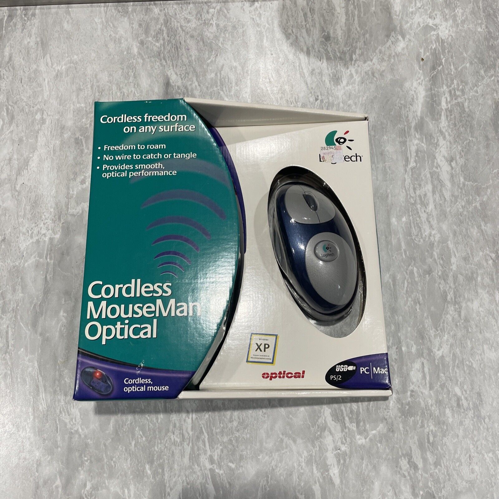 Logitech Cordless MouseMan Optical Mouse M-RM63 New In Box