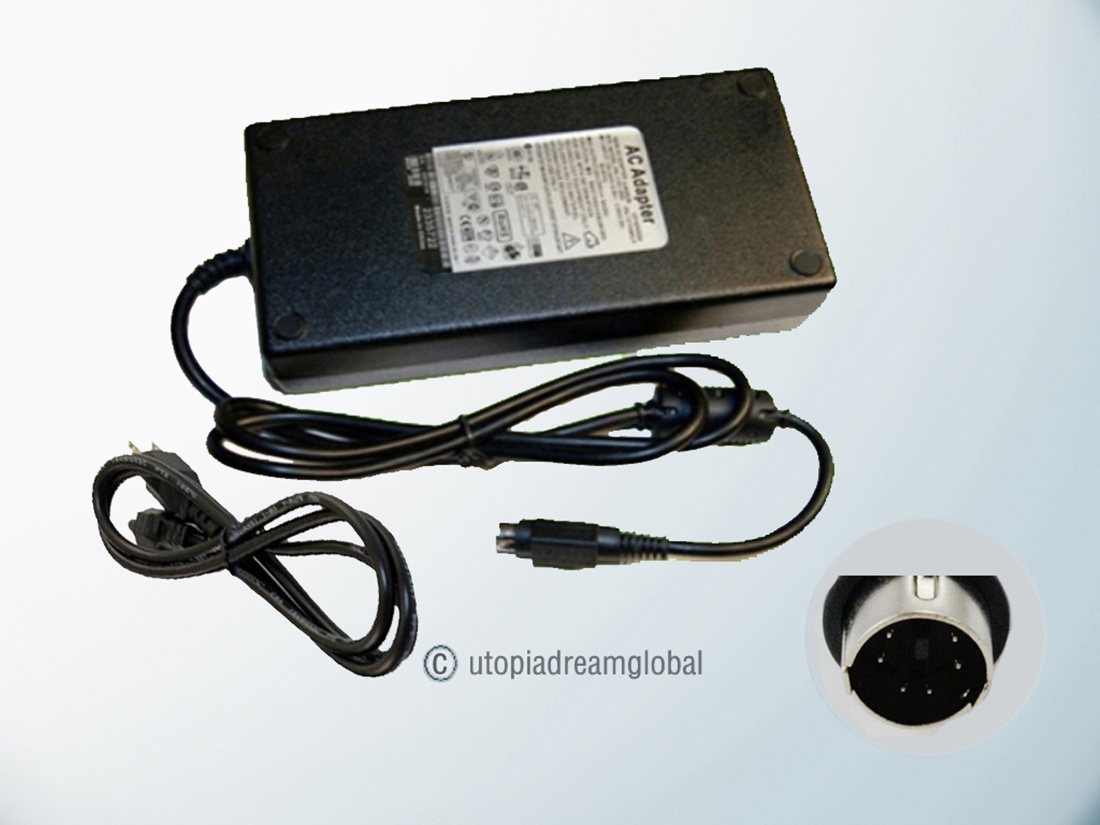 6-Pin NEW DC 5V 12V AC Adapter For GME GFP252-0512 Switching Power Supply Cord