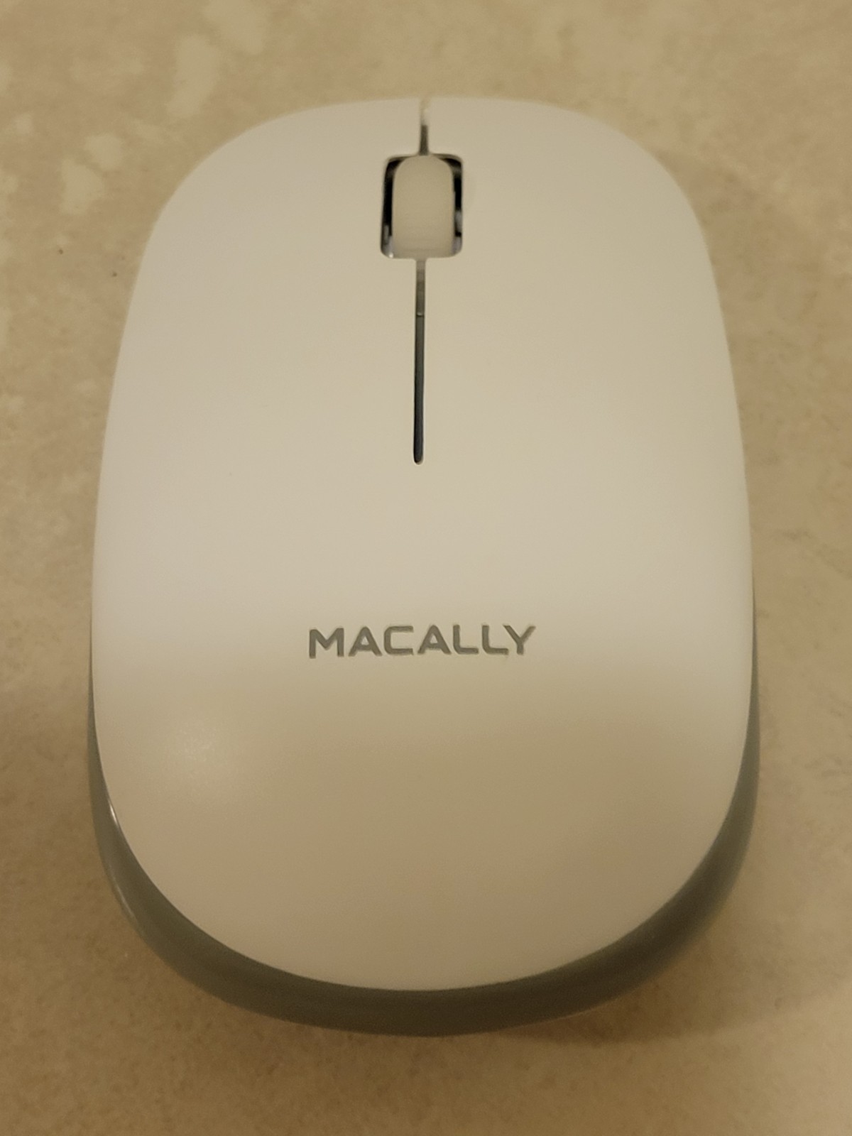 Macally Wireless Bluetooth Mouse for Mac MacBook Pro/Air iPad and PC - Quiet ...