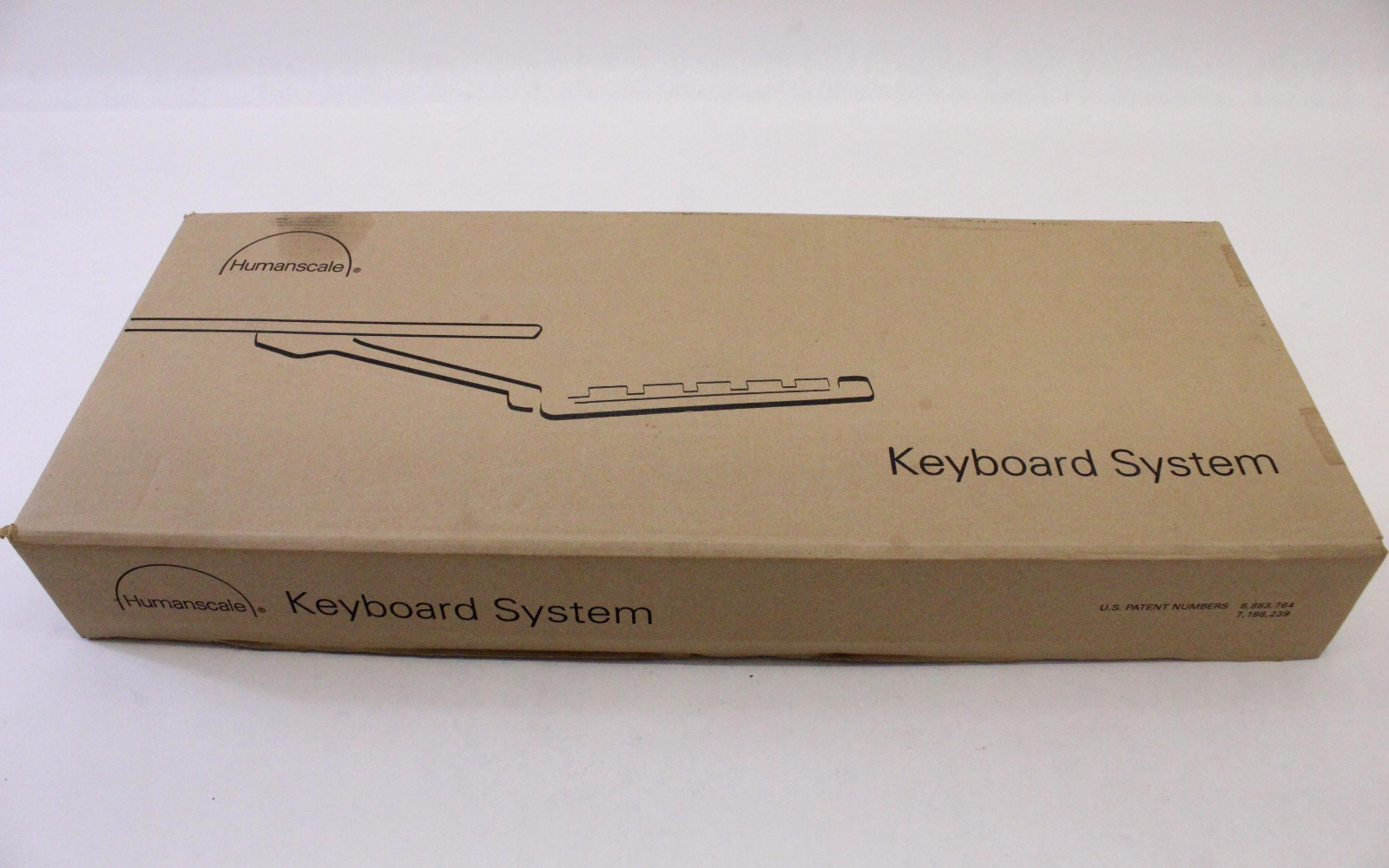 Humanscale 4GAD Above Desk Adjustable Keyboard Arm Mechanism
