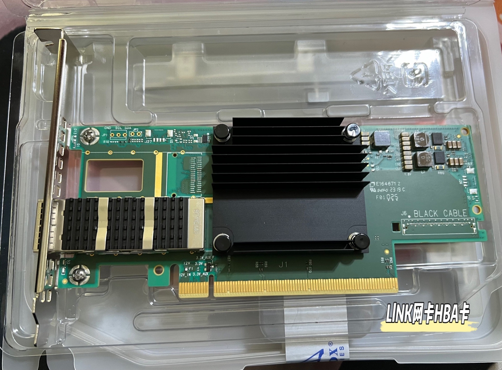Mellanox CX653105A ConnectX-6 EDR/HDR 100GB Ethernet Adapter MCX653105A-ECAT
