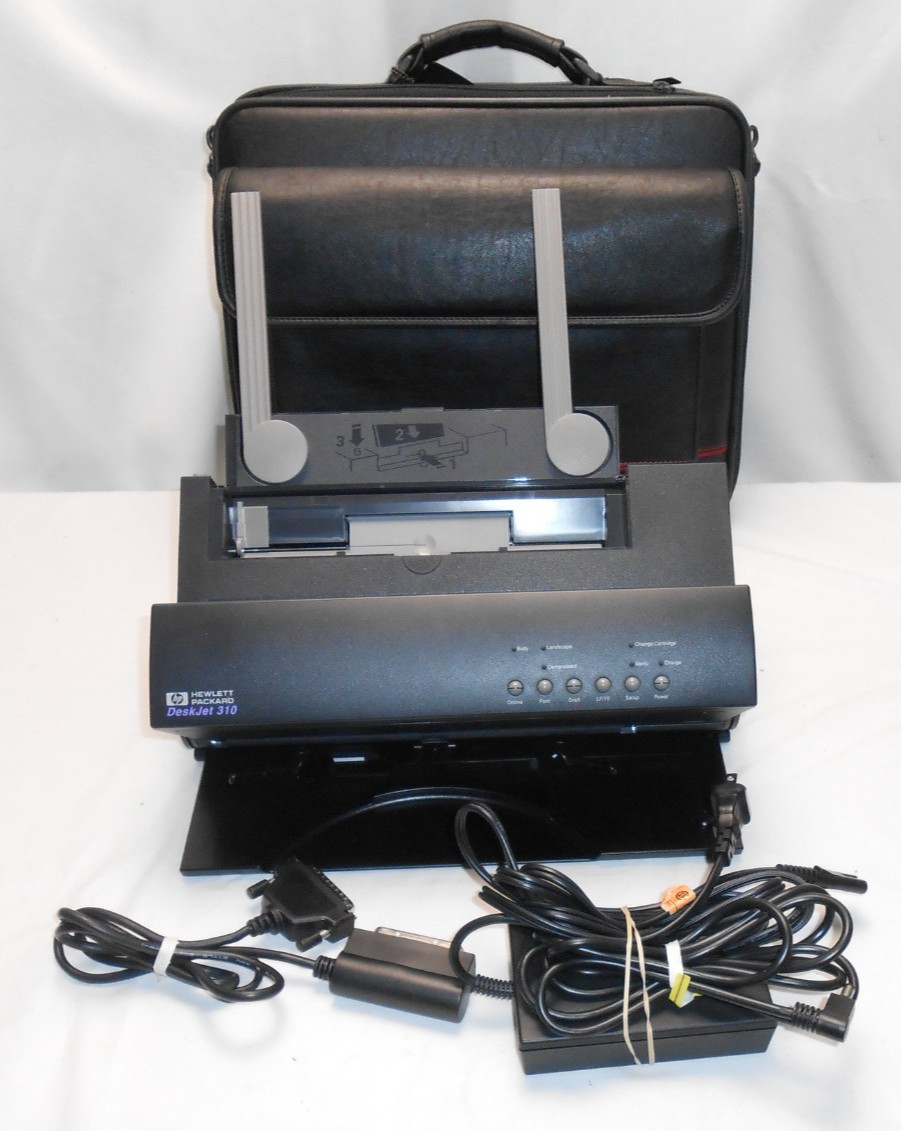 HP Hewlett Packard Deskjet 310 With Accessories Vintage EXCELLENT Condition