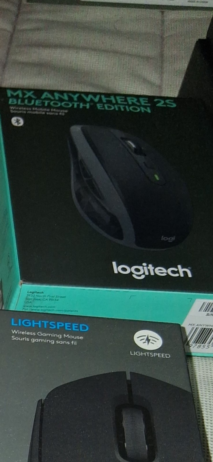 LOGITECH MX ANYWHERE 2S BLUETOOTH EDITION WIRELESS MOBILE MOUSE NEW