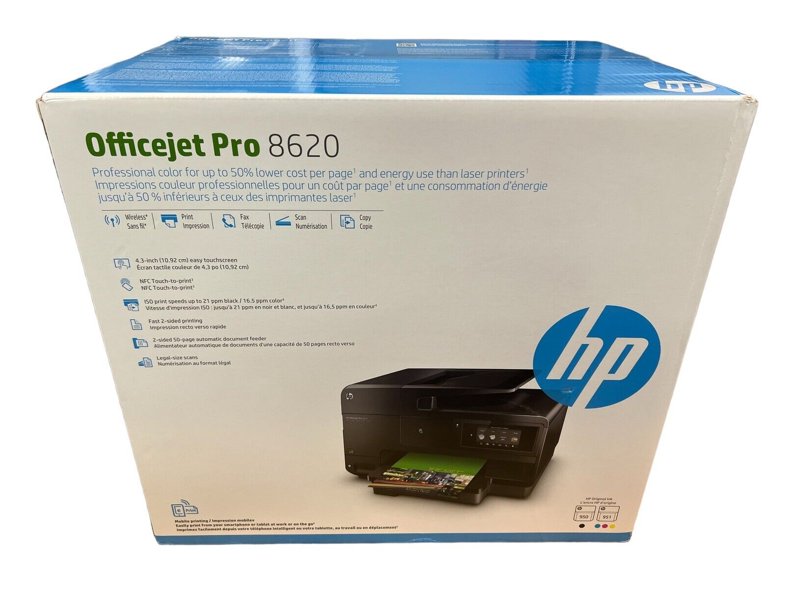 BRAND NEW - HP Officejet Pro 8620 All-In-One Inkjet Printer Factory Sealed