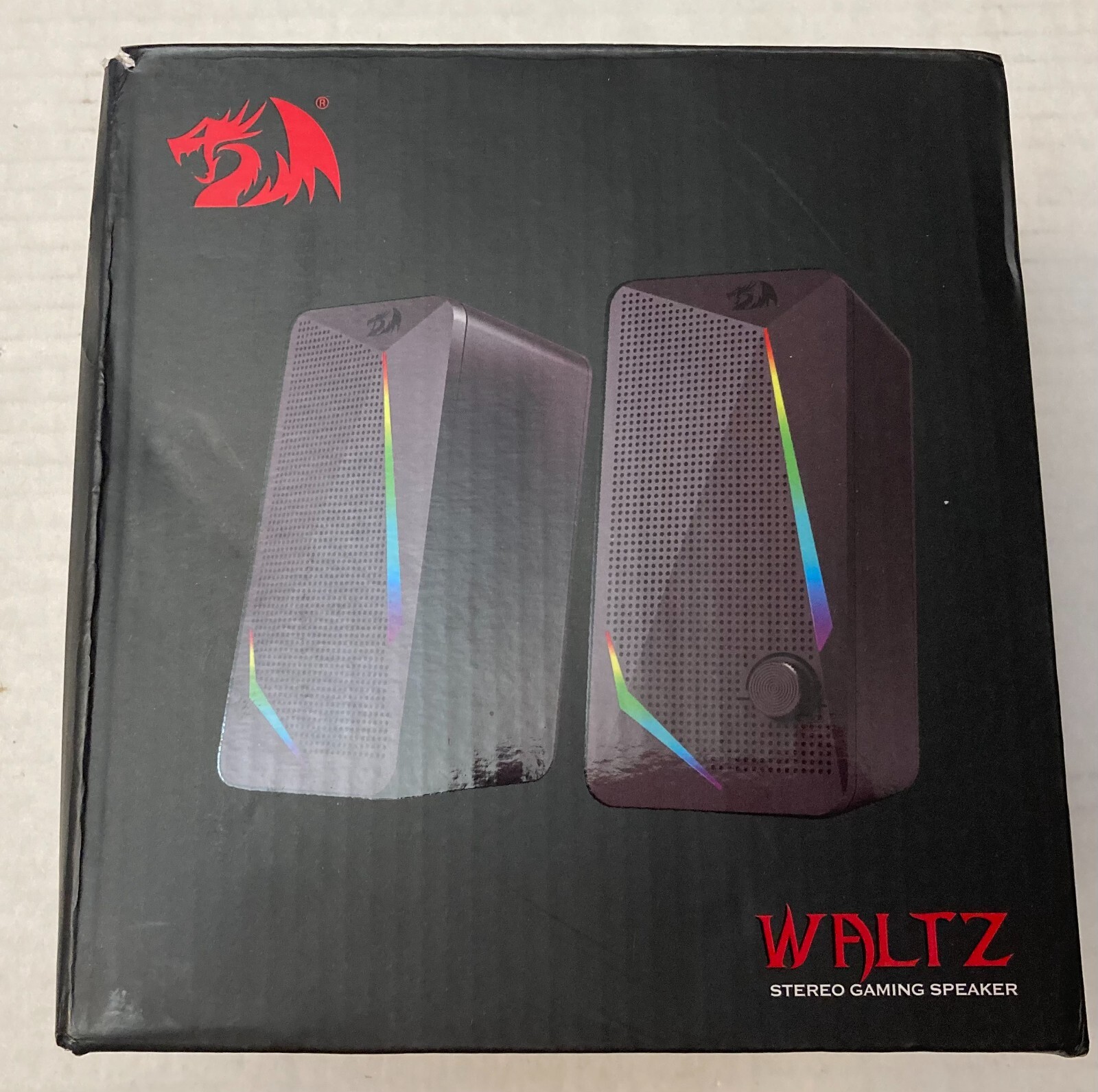 Redragon GS510 Waltz RGB Desktop Speakers 2.0 Channel Gaming Stereo USB 4 Colors