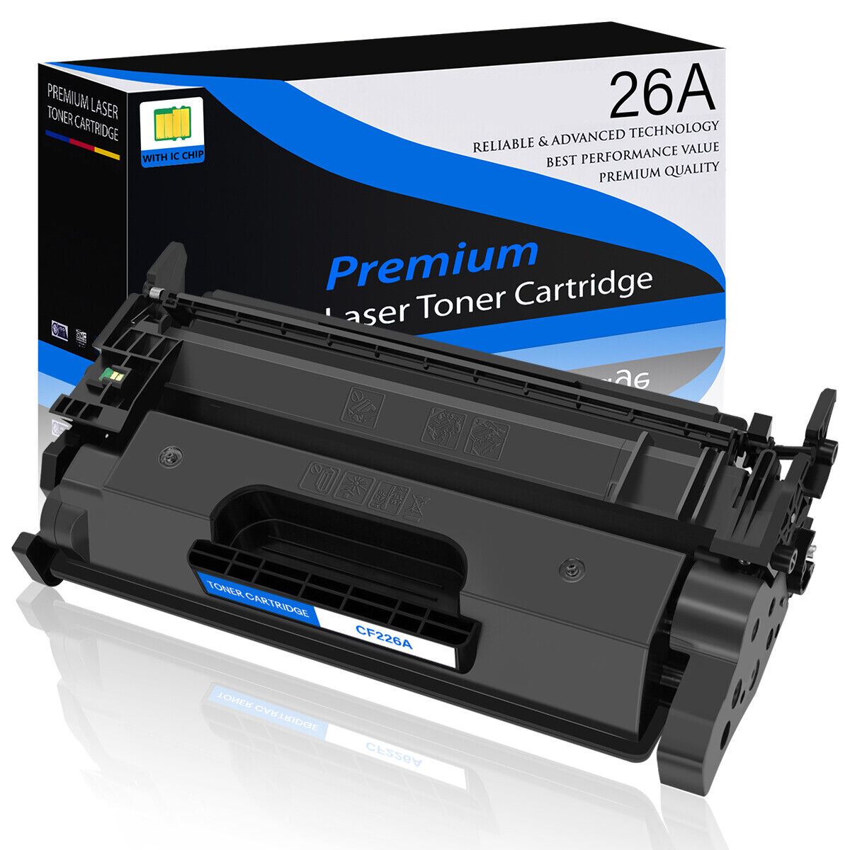 1-6PK CF226A 26A Toner Cartridge for HP Laserjet Pro MFP M426fdw M426fdn M426dw