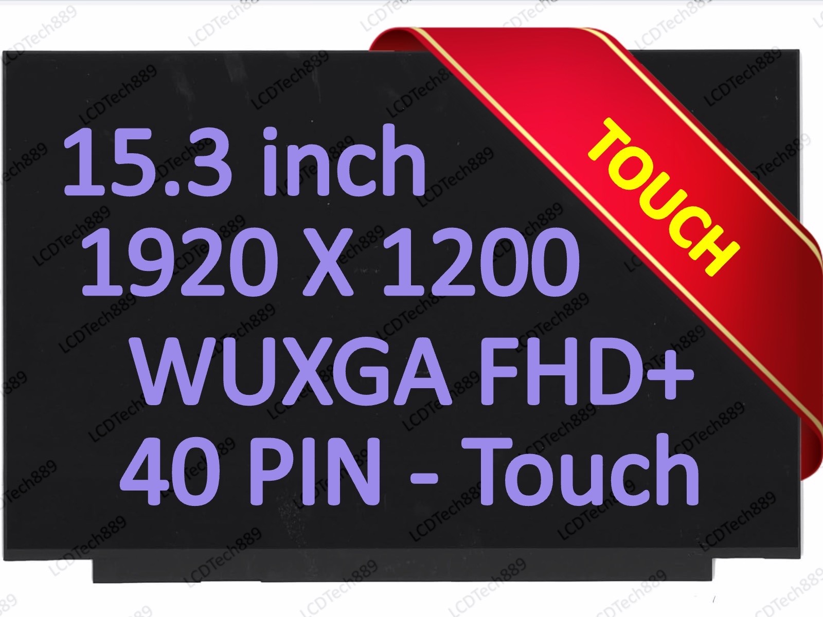 5D11P86181 - DISPLAY, 15.3inch, WUXGA, Touch, Anti-Glare, IPS, 300nit, 45%NTSC