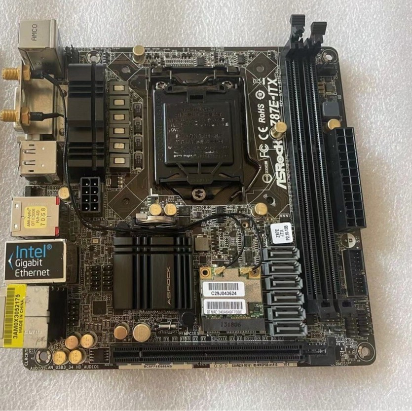 Asrock Z87E-ITX Motherboard LGA1150 WiFi 5 DDR3 16G For 4th Gen i7/i5/i3/Pentium