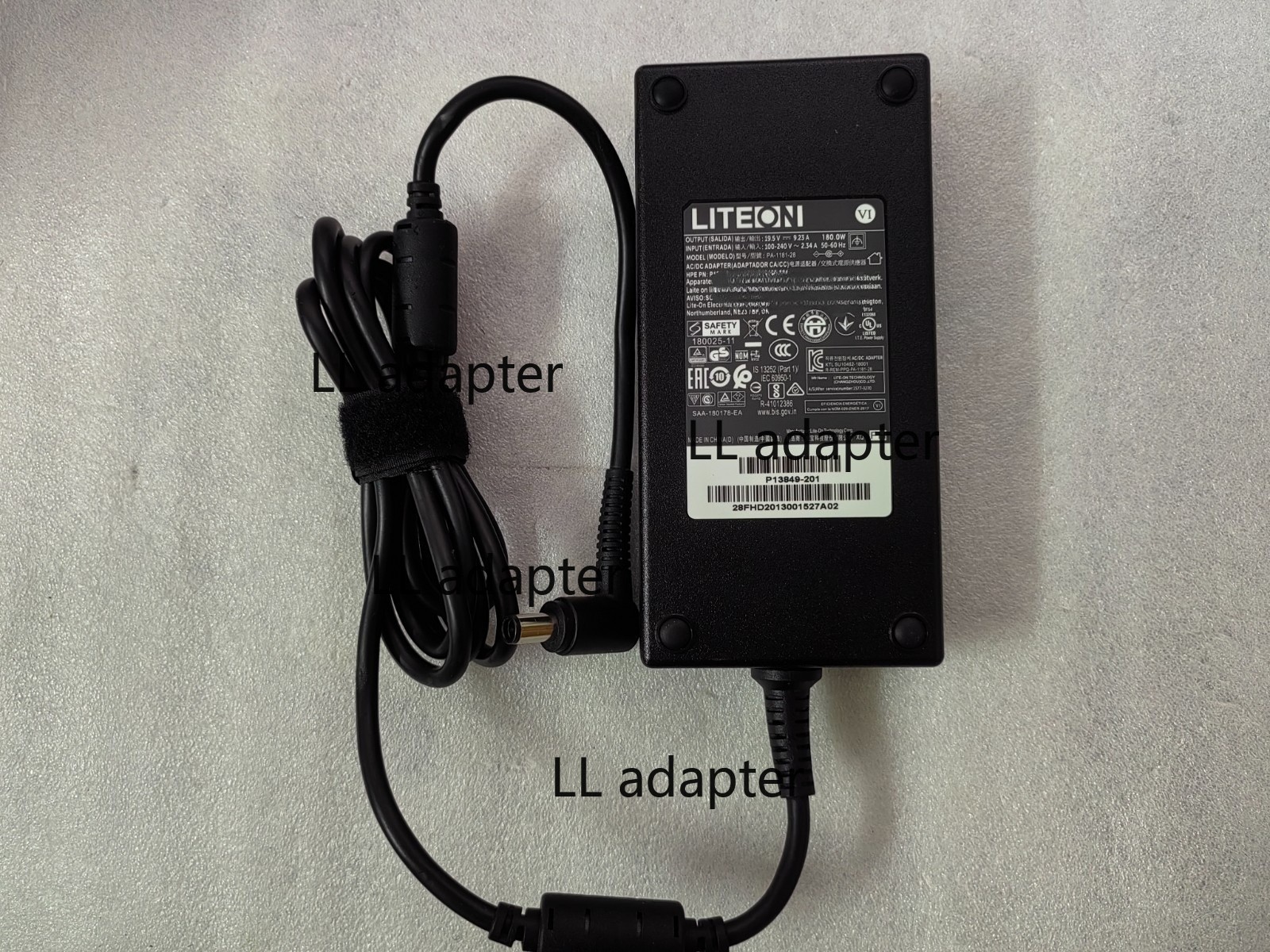 PA-1181-28 For HPE MicroServer Gen10+ LITEON 19.5V 9.23A 180W AC Adapter Genuine