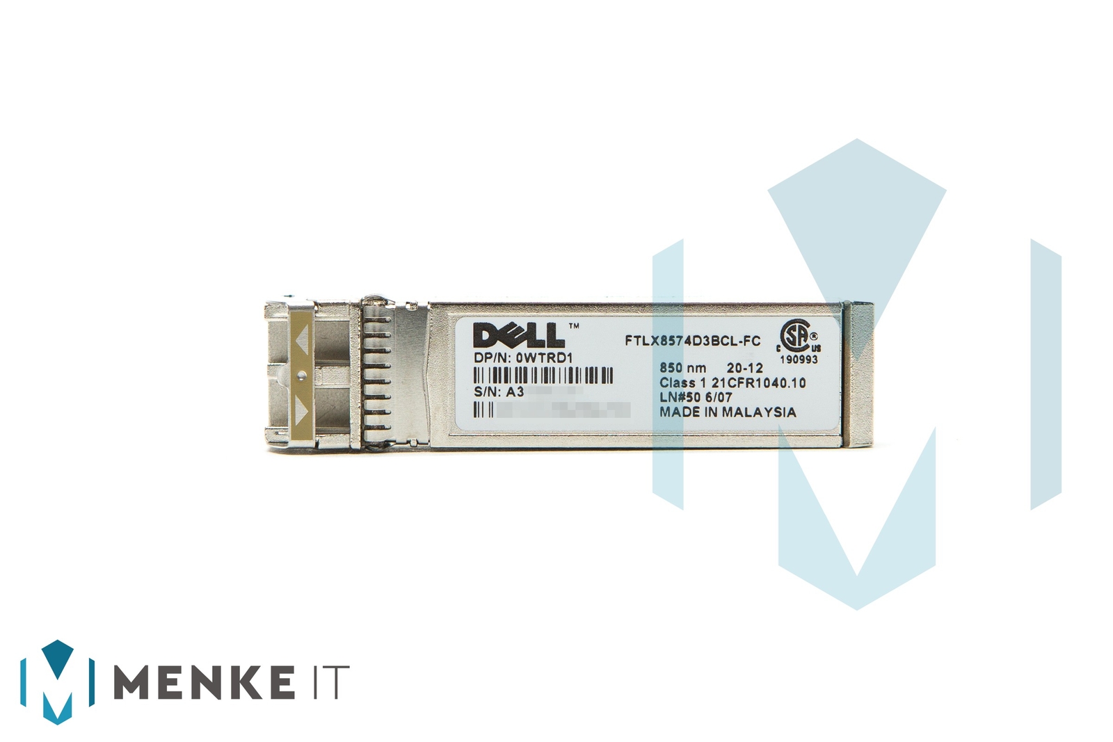 Dell EMC 10GbE SFP+ SR 850nm Transceiver 0WTRD1