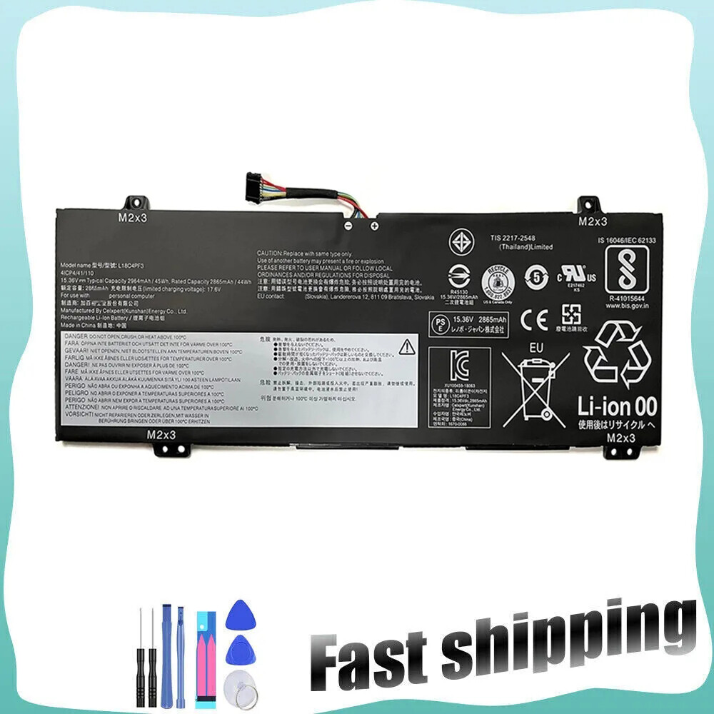 New L18M4PE0 L18L4PE0 Battery for Lenovo Yoga C740-14IML SB10W67235