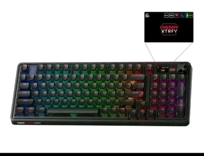 Wegear X Cherry PIXIU 98 Wireless Mechanical Gaming Keyboard- Linear Switch- New