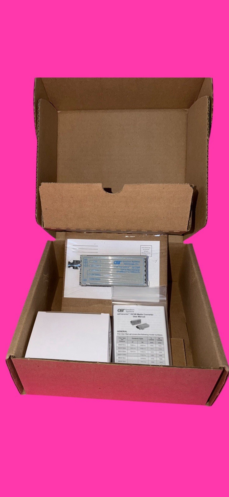 Omnitron Systems Miconverter 10/100 Ethernet Single-Fiber Media Converter