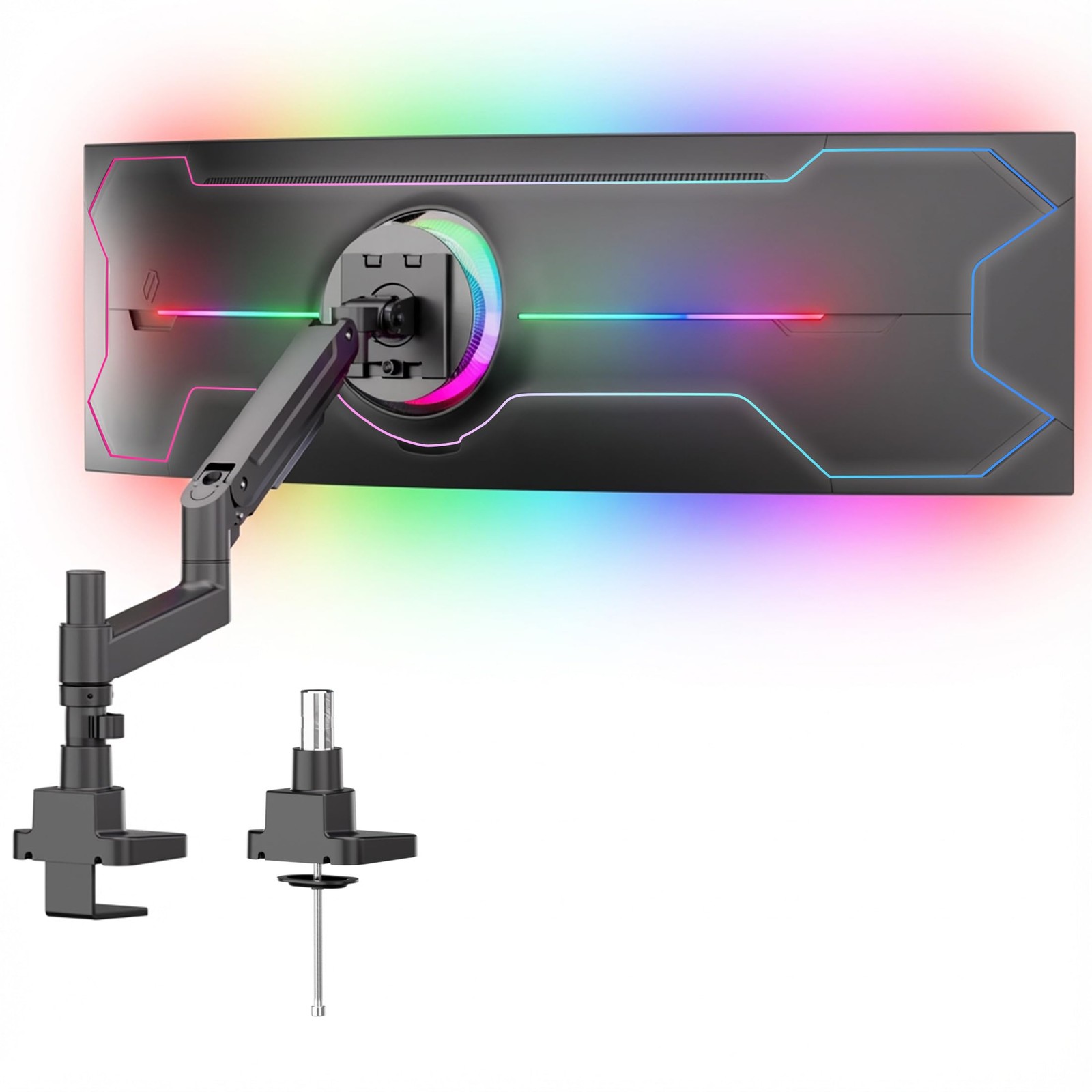 Mount-It MI-12017 Ultrawide Monitor Desk Mount Fits 17-49" Screens VESA 75/100