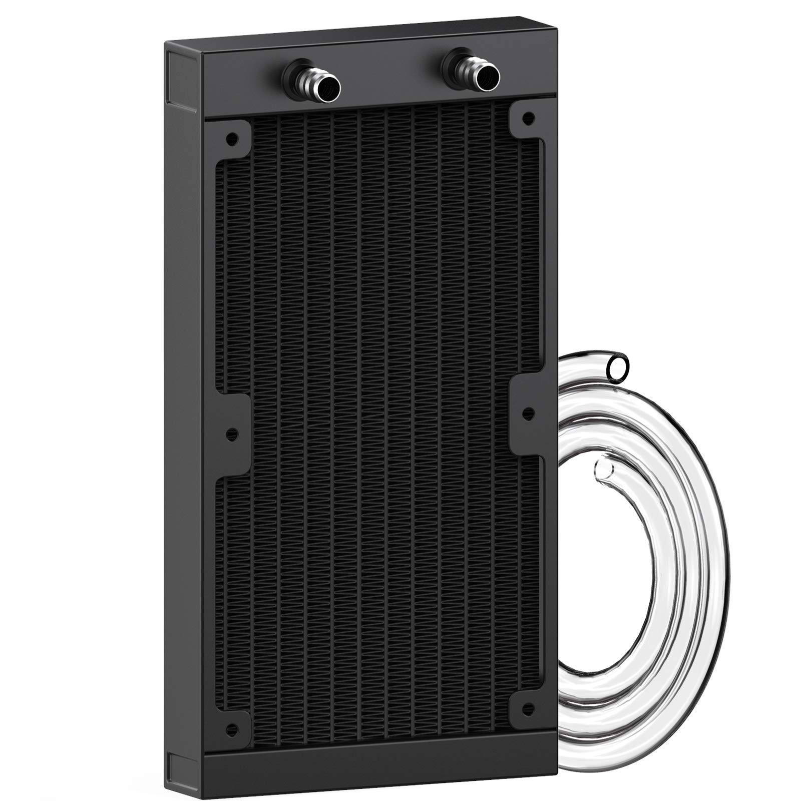 Water Cooling Radiator 12 Pipe Aluminum Heat Exchanger Radiator With Tube For Pc