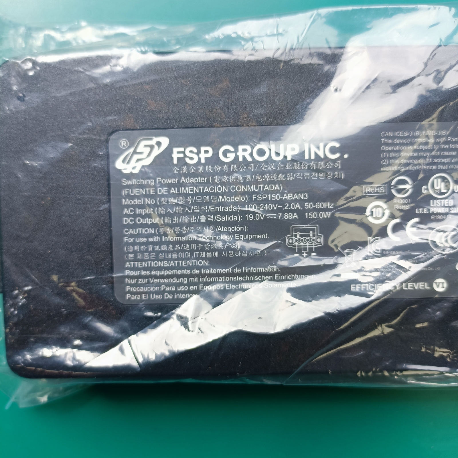 Original FSP FSP150-ABAN3 Industrial Power Supply 150W Adapter 4pin 19V-7.89A