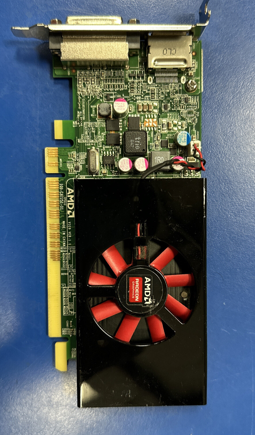 AMD Radeon C872 DDR3 R7 350X 4GB OPGA12 109-C87251-01 DVI  Low profile