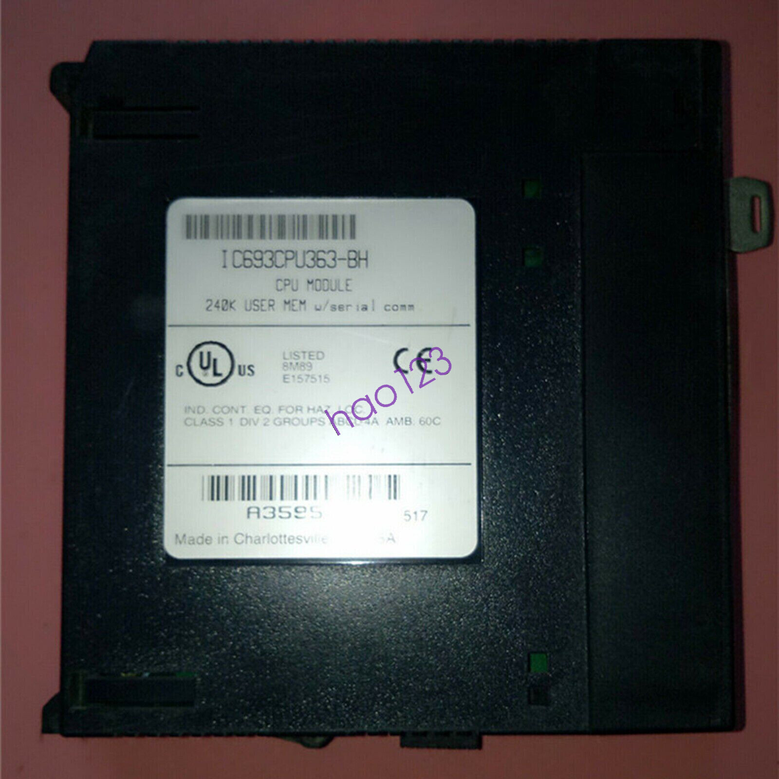 1PC Used For GE fanuc IC693CPU363-BH module DHL/FedEx