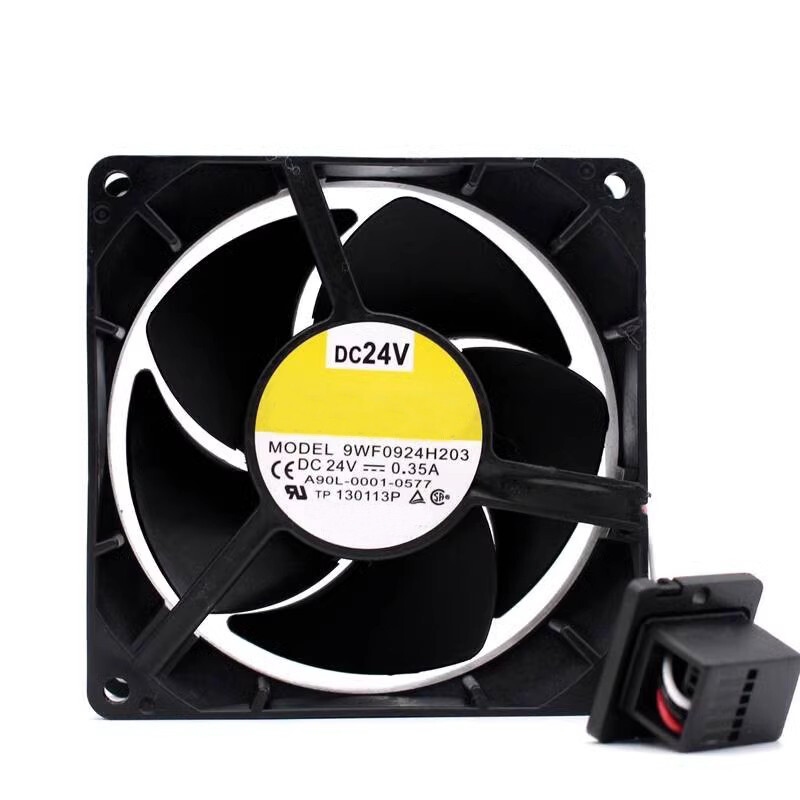 For SANYO 9WF0924H203 DC24V 0.35A 90*32mm 3pin for A90L-0001-0577 Cooling fan
