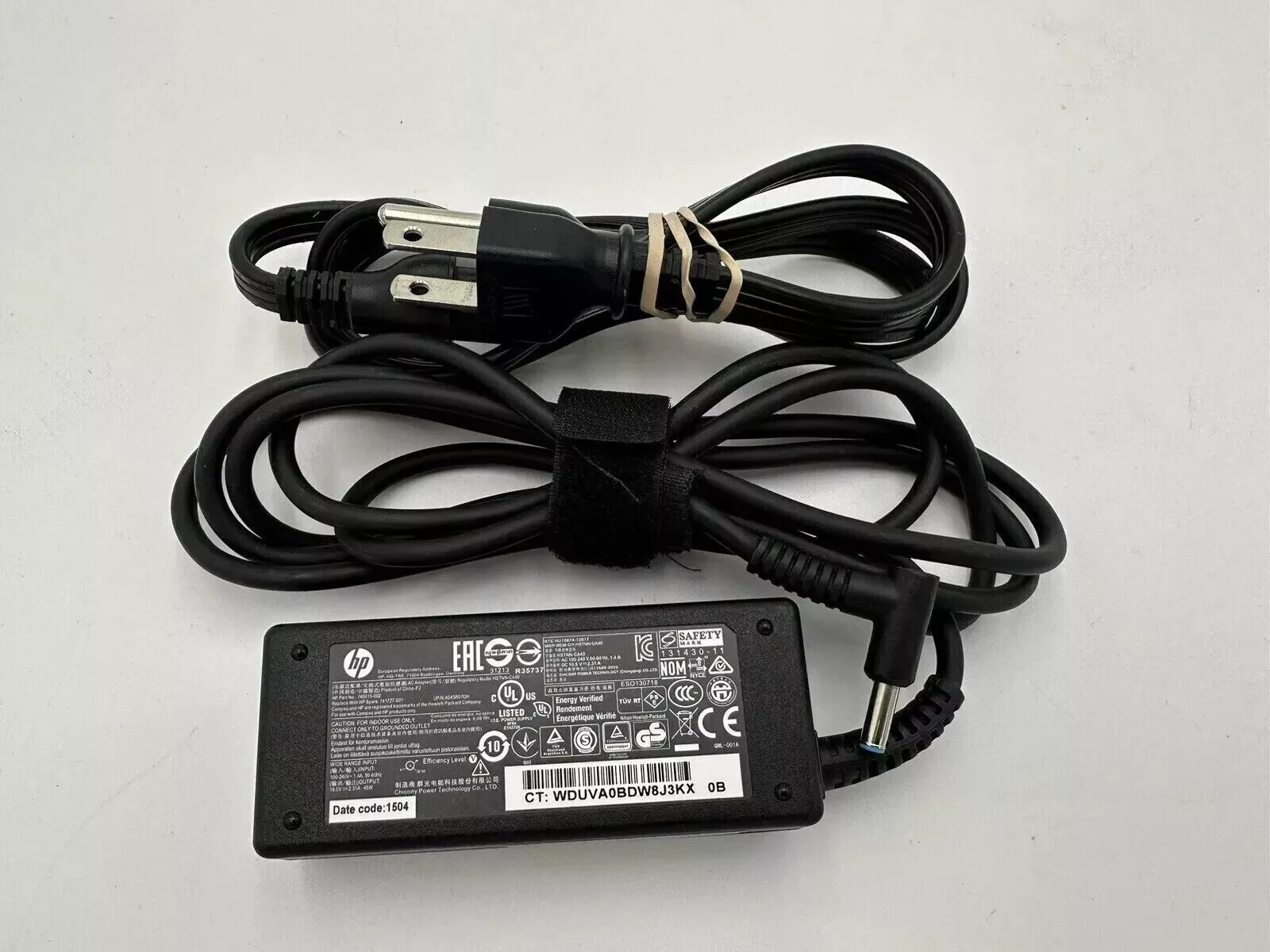 HP L25296-002 19.5V 2.31A 45W Genuine Original AC Power Adapter Charger