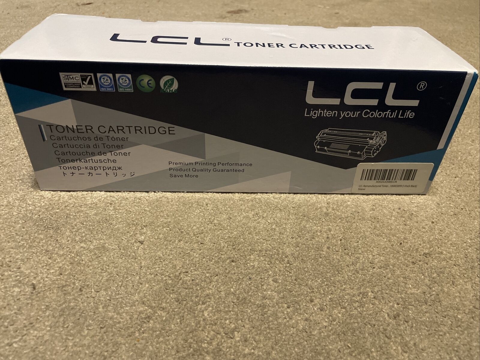 LCL-C605/106R03898 Toner Cartridge Yellow Lighten your Colorful Life ~NEW~
