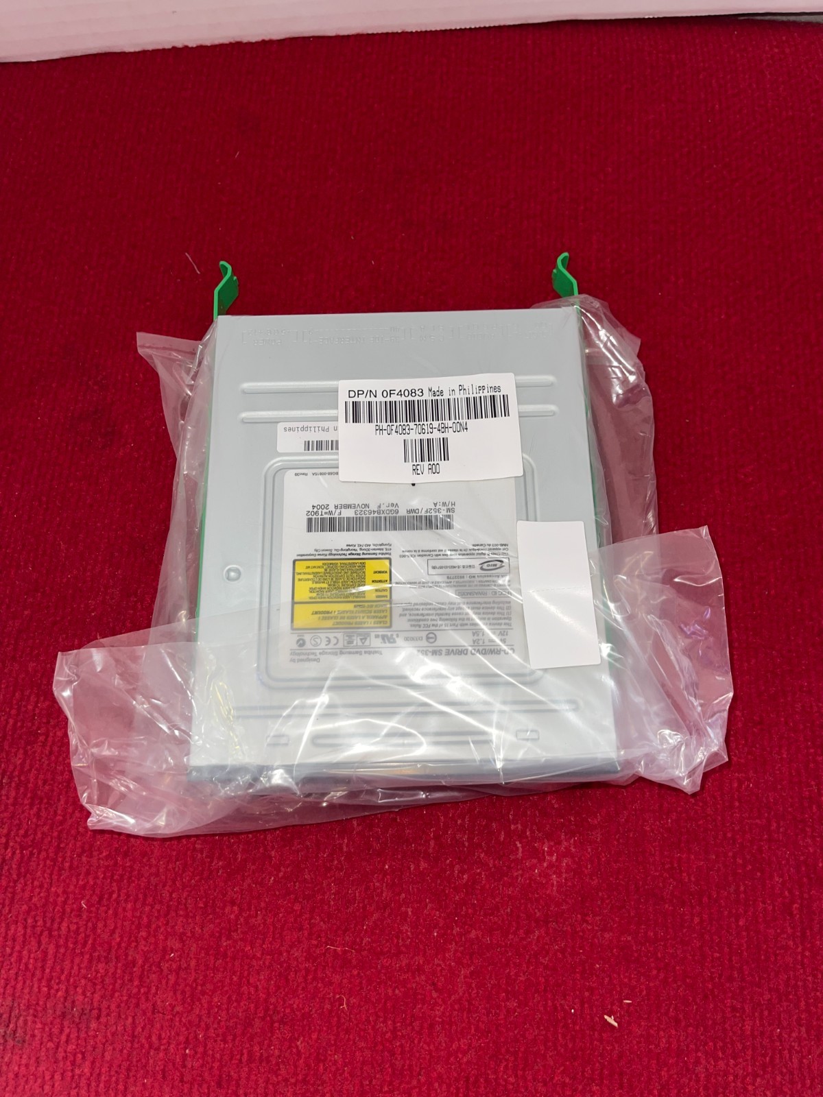 Toshiba-Samsung Sm-352 Cd-Rw/Dvd Black