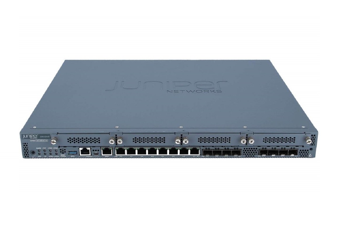 Juniper SRX340-SYS-JB Next-Gen Security Appliance w/Firewall&VPN 1 Year Warranty
