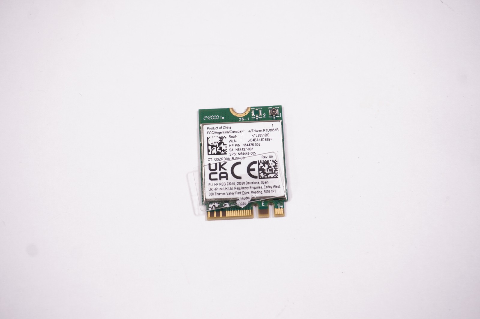N64426-002 Hp Wireless Card 22-DG0024